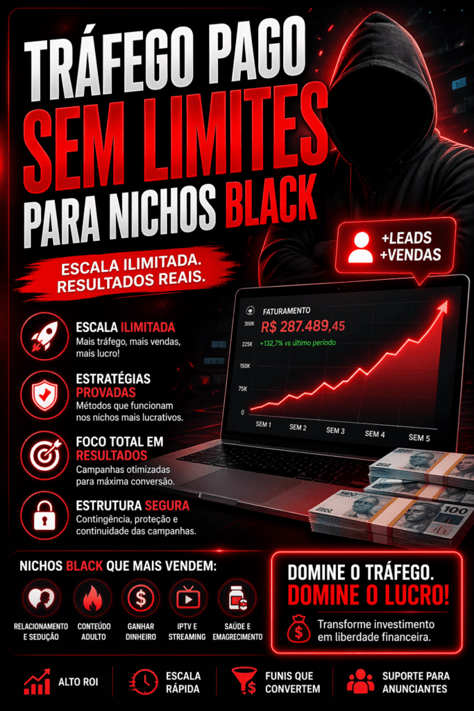 Nicho black marketing digital, Gestor de Tr&aacute;fego: Contrate um Especialista em Tr&aacute;fego Pago