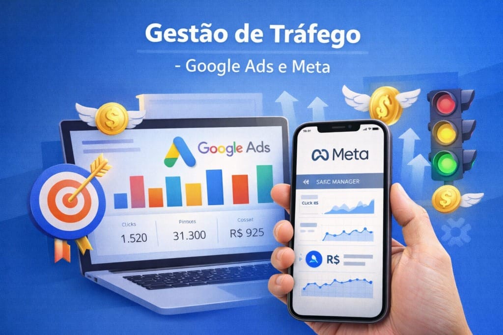 Gestor de Tr&aacute;fego Pago: Aumente Suas Vendas com Google Ads e Facebook Ads, Gestor de Tr&aacute;fego: Contrate um Especialista em Tr&aacute;fego Pago